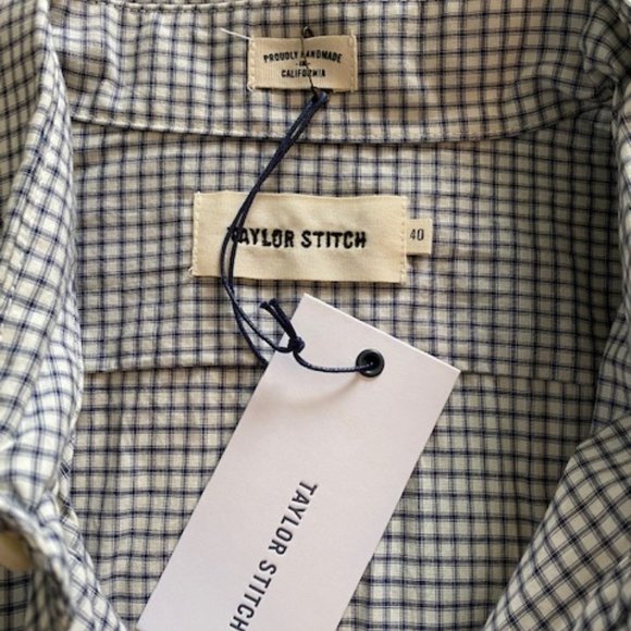 NWT Tailor Stitch Dress Shirt Size Medium / 40 - Picture 2 of 3